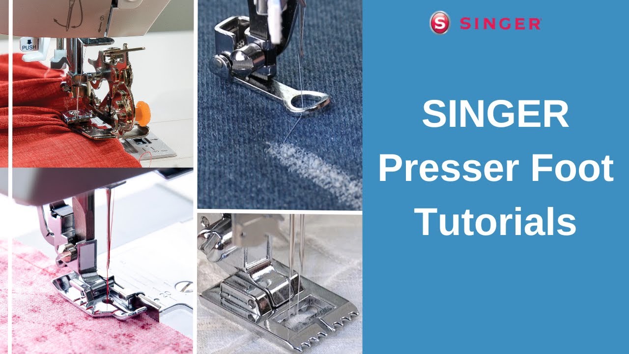 Presser Feet Snap-on and Screw-on for Sewing Machines
