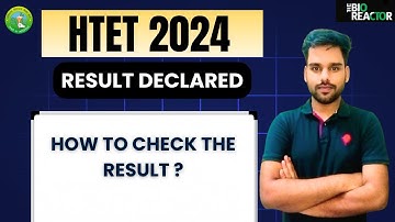 HTET 2024 Result Declared 🔥 | Direct Link & Step-by-Step Process to Check Your Result Online