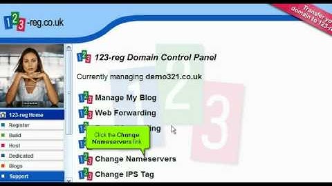 WebHosting Break Presents: Creating a Private Nameserver at 123reg.co.uk