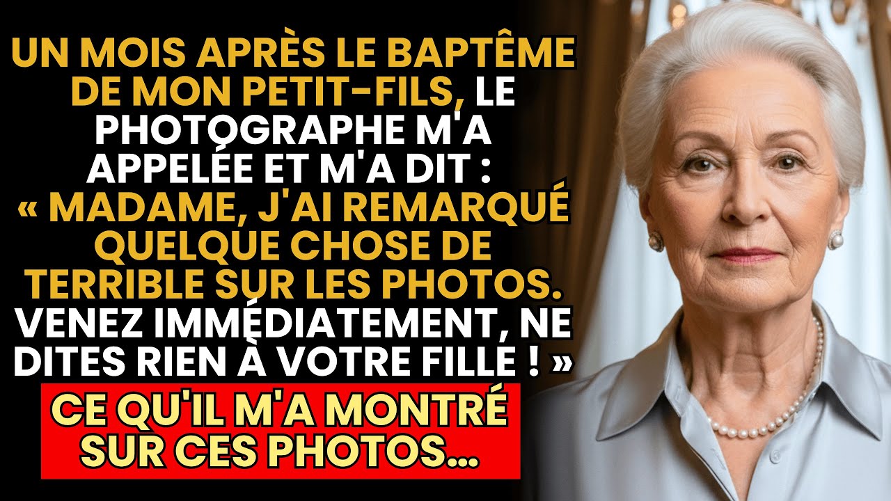 Le Photographe A Trouvé Quelque Chose De Terrible Sur Les Photos Du Baptême De Mon Petit-Fils…