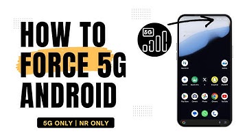 How to Force 5G on Any Android Phone | Force 5g Only