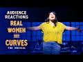 Audience love real women have curves the musical