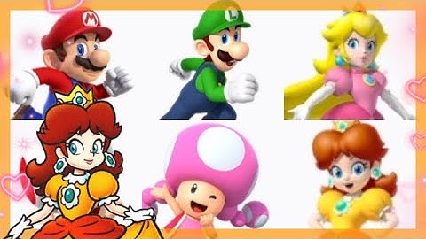 Super Mario Run ~ All Character unlocked