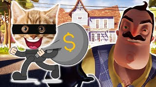 Dayinin Evi̇nde Hirsizlik Yaptim - Hello Neighbor Çakmaları