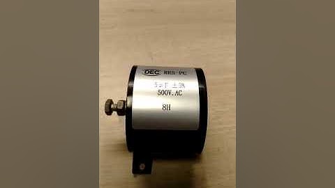 HV Resonant Capacitor in 2 minutes | RES-PC 500VAC 5μF Capacitor | Know your Electronics (Part #4)