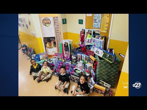 Brownsville Preparatory Institute collecting donations for toy drive