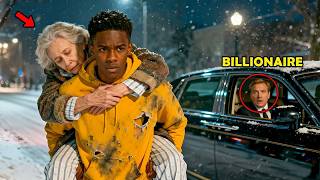 Billionaire Sees a Homeless Teen Carrying His Mother Down the Street, He Rushes Over and…