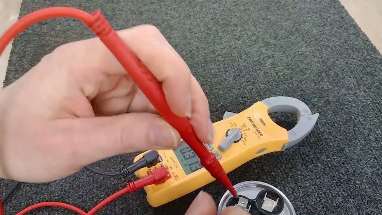 How To check A Capacitor With A Meter That Reads Microfarads YouTube
