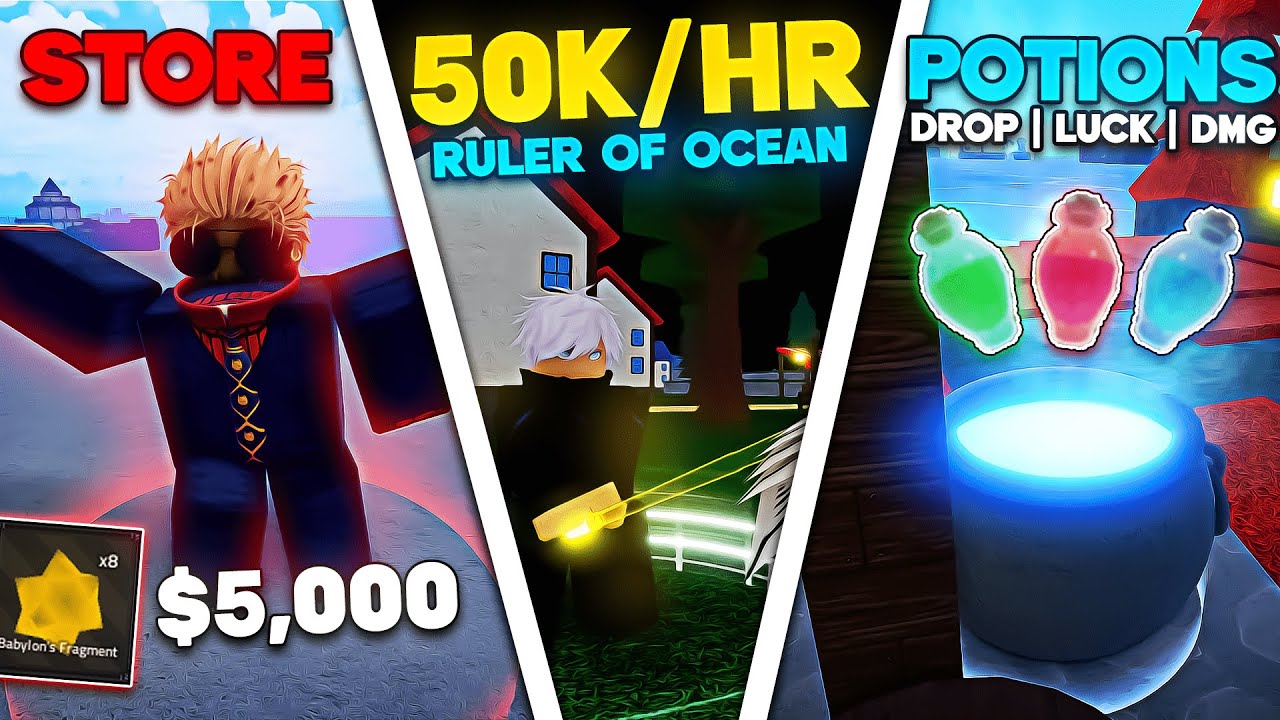 Verse Piece | NEW Titles, Potions, Reputation Store & Mahoraga! 