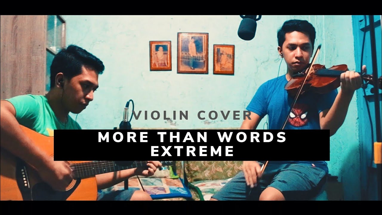 More Than Words by Extreme Violin Cover