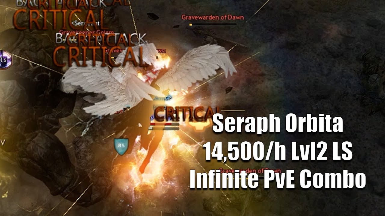 BDO Seraph Orbita 14,500+/h Lvl2 LS Only