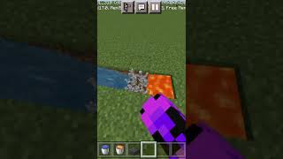 make cobblestone farm in survival easy | #viral #minecraft #gaming #shortvideos | @Shivamplayzon