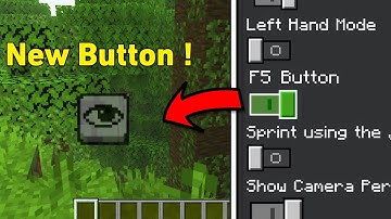 🔥 Finally F5 Button Officially Added To Minecraft PE In 1.21.70!