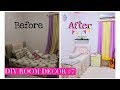 DIY ROOM DECOR #7 - MAKEOVER KAMAR | BEFORE-AFTER