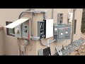 Tesla Powerall wiring: whole home backup plus line-side solar taps. (spliced)