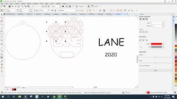 Corel Draw Tips & Tricks Easy Christmas Ornament Part 5 Weld and Front minus Back