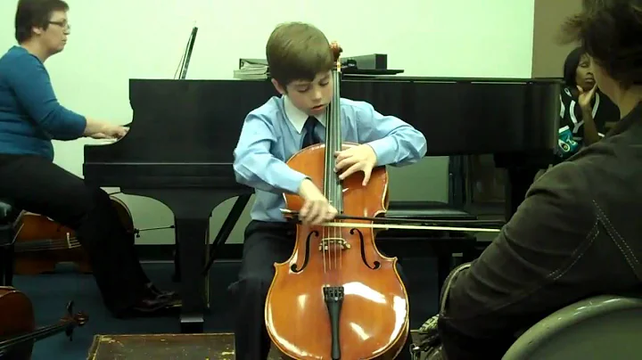 8 year old Cellist plays David Popper's Tarantella