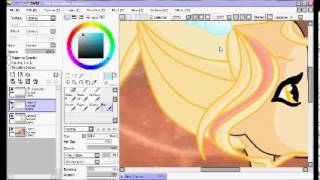 winx Daphne sirenix transform drawing screenshot 2