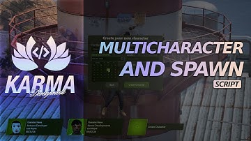 Fivem - Karma Developments MultiCharacter + Spawn Systems  Inspired on ProdigyRP 2.0 [QBCore]