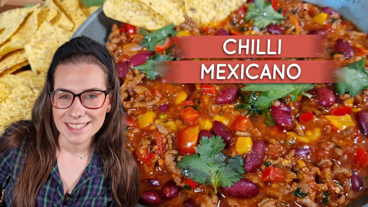 Carne com feijão, chilli mexicano delicioso!!!