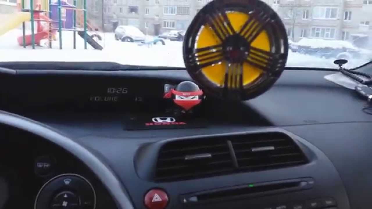 Замена магнитолы civic 5d