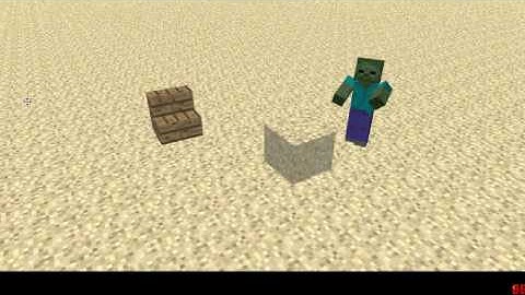 Mine-imator Zombie animation