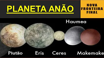 O que determina a classificação de um planeta anão?
