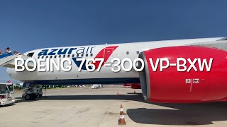 BOEING 767-300 VP-BXW 4K 60 FPS