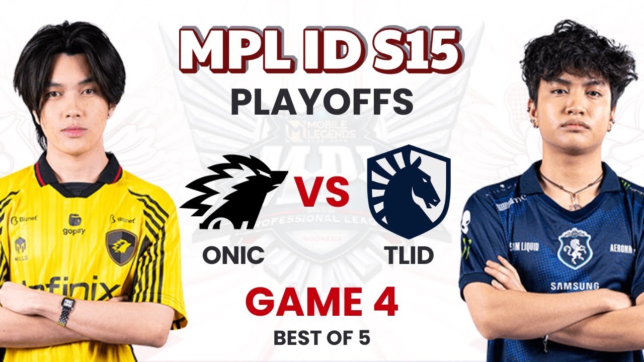 ONIC vs Team Liquid ID Game 4 | MPL ID Season 15 Playoffs Day 1