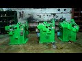 Gear Feed High Speed Nail Making Machine Full Tutorial | Working Principles | Machine Working Demo