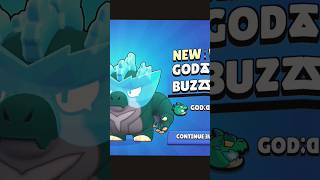 Got Godzilla Buzz Skin Club Egg Completed 😍 #brawlstars #godzilla #shorts