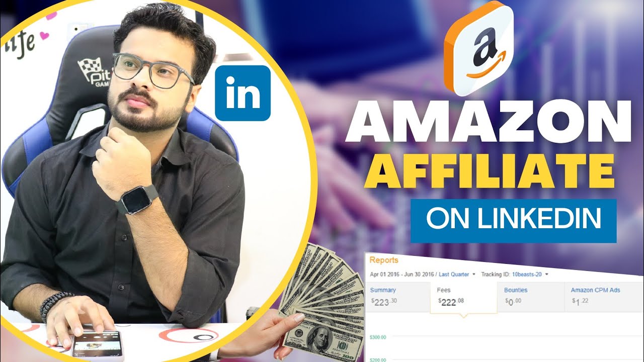 Amazon Affiliate Marketing On LINKEDIN: Earn $500/Month - YouTube
