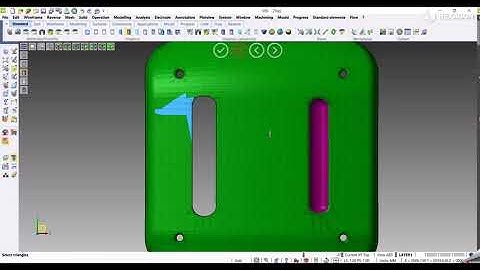 CAD - Triangle selection | VISI 2022.0