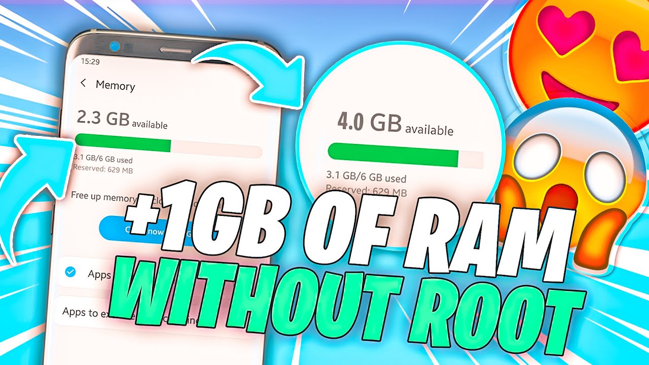 WORKING! Increase RAM MEMORY On Any Android Phone Without Root! - YouTube
