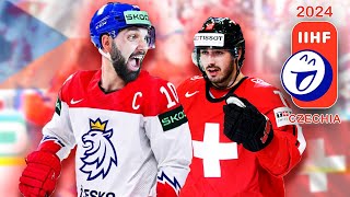 ŠVÝCARSKO - ČESKO | MS v hokeji 2024 🏒