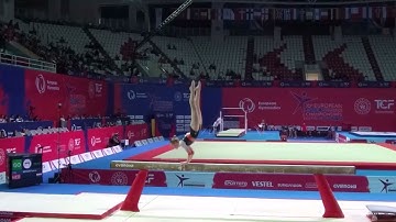 Sanne Wevers (NED) Beam D-Score 2023 Antalya European Championships QF/TF (2022-24 Code)