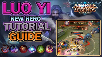 HOW TO USE LUO YI (THE JUMPER) | TUTORIAL GUIDE VIDEO | NEW HERO MLBB 2020