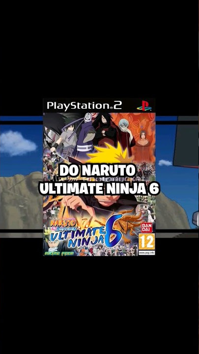 Naruto Shippuden Ultimate Ninja 5 PS2 - LISTA de TODOS OS PERSONAGENS / ALL  CHARACTERS 1444p 