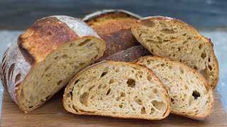 Хлеб на закваске с бататом/Sweet Potato Sourdough Bread