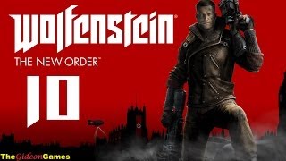 Прохождение Wolfenstein: The New Order (2014) HD - Часть 10 (Еврейский волшебный шарик)