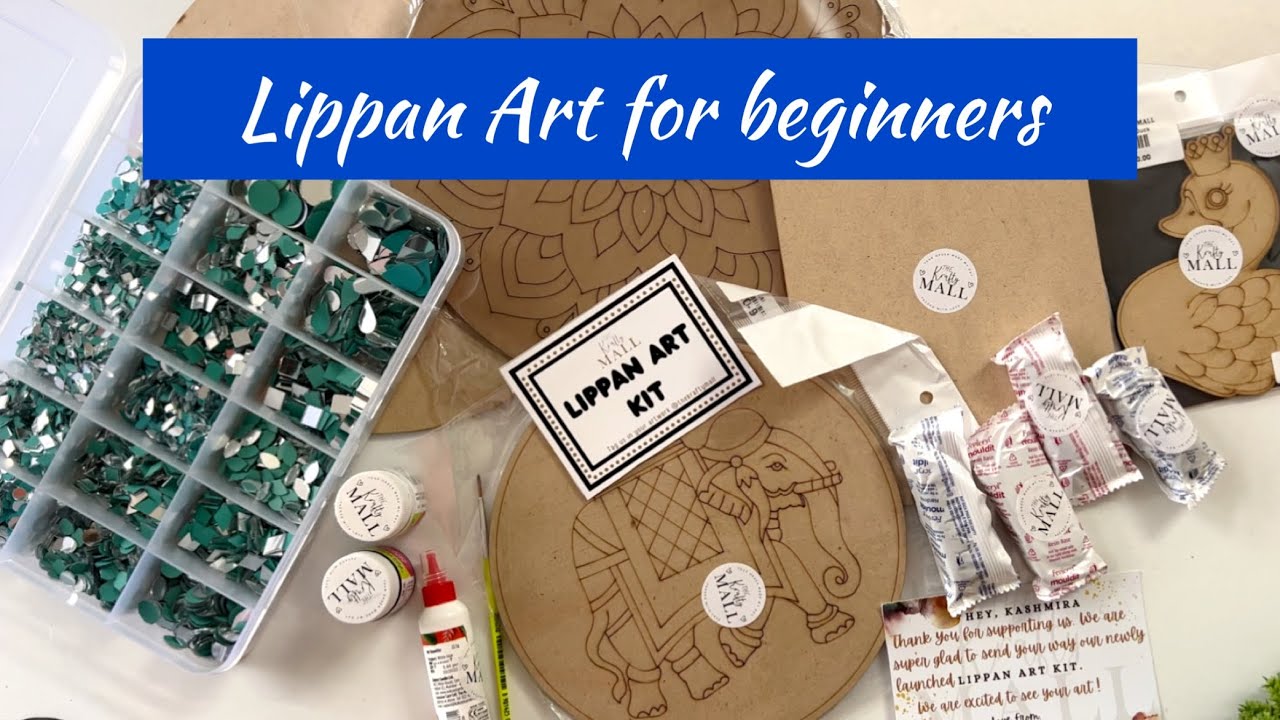 Lippan Art Course Part - 4 / Lippan Art Material की पुरी जानकारी / Lippan  Art Work Tutorial 