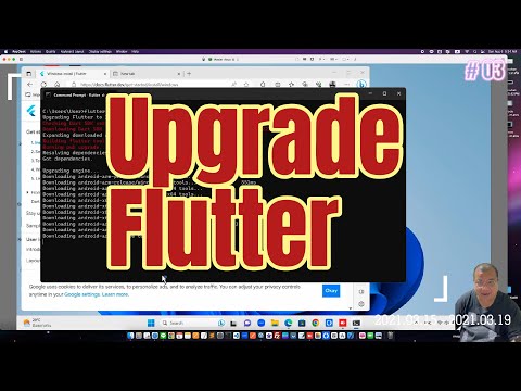 Upgrade Flutter บน Windows