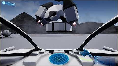 Dropship Landing Sequence, AI Bots, New Weapons - UE4 Hovertank Game