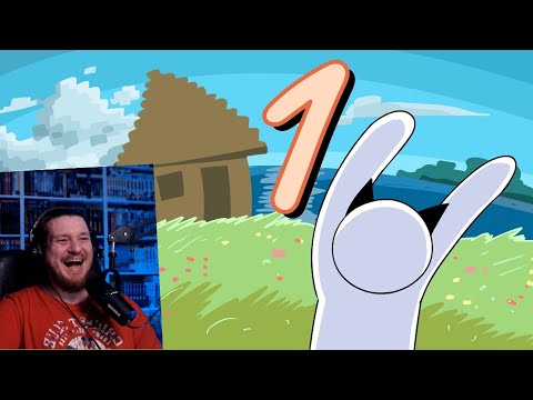 Новый Майнкрафт для нубов, часть 1 "Выживаем первые две ночи" | РЕАКЦИЯ НА Alex Crish's Toxic Waste