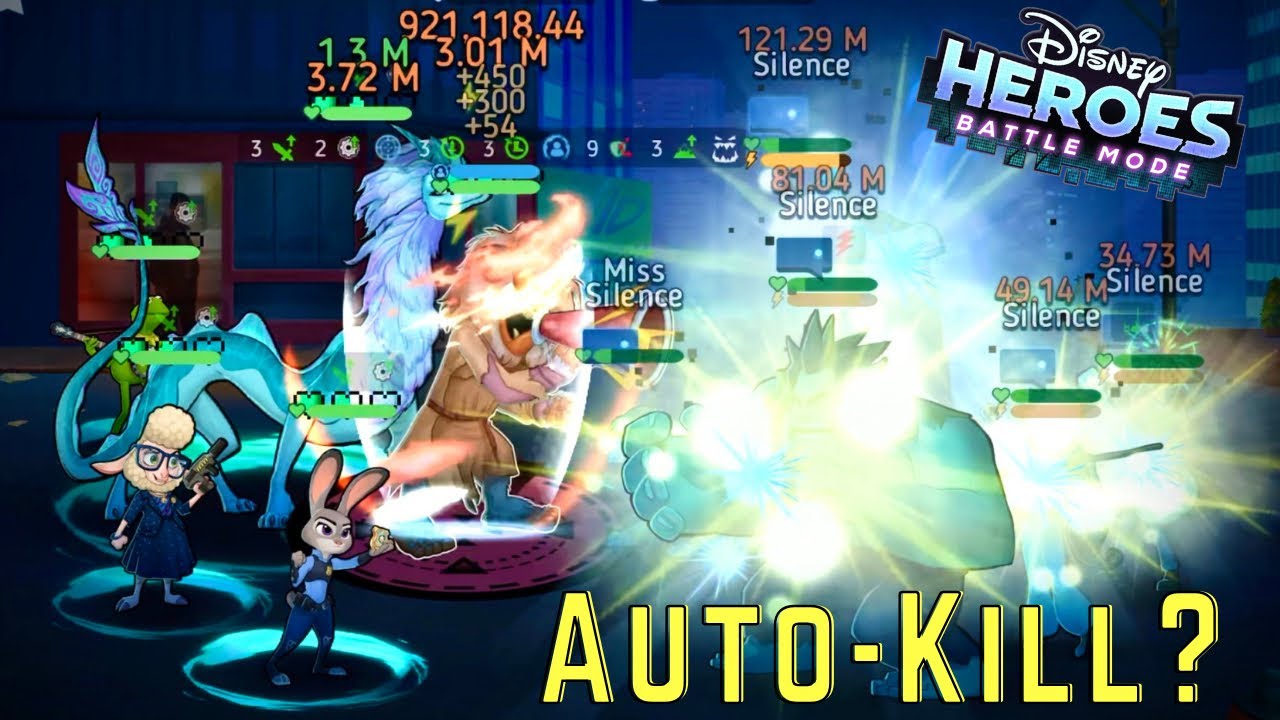 ULTRA-Buffed Sweetmus Team! Chapter 35 Disney Heroes Battle Mode Gameplay!