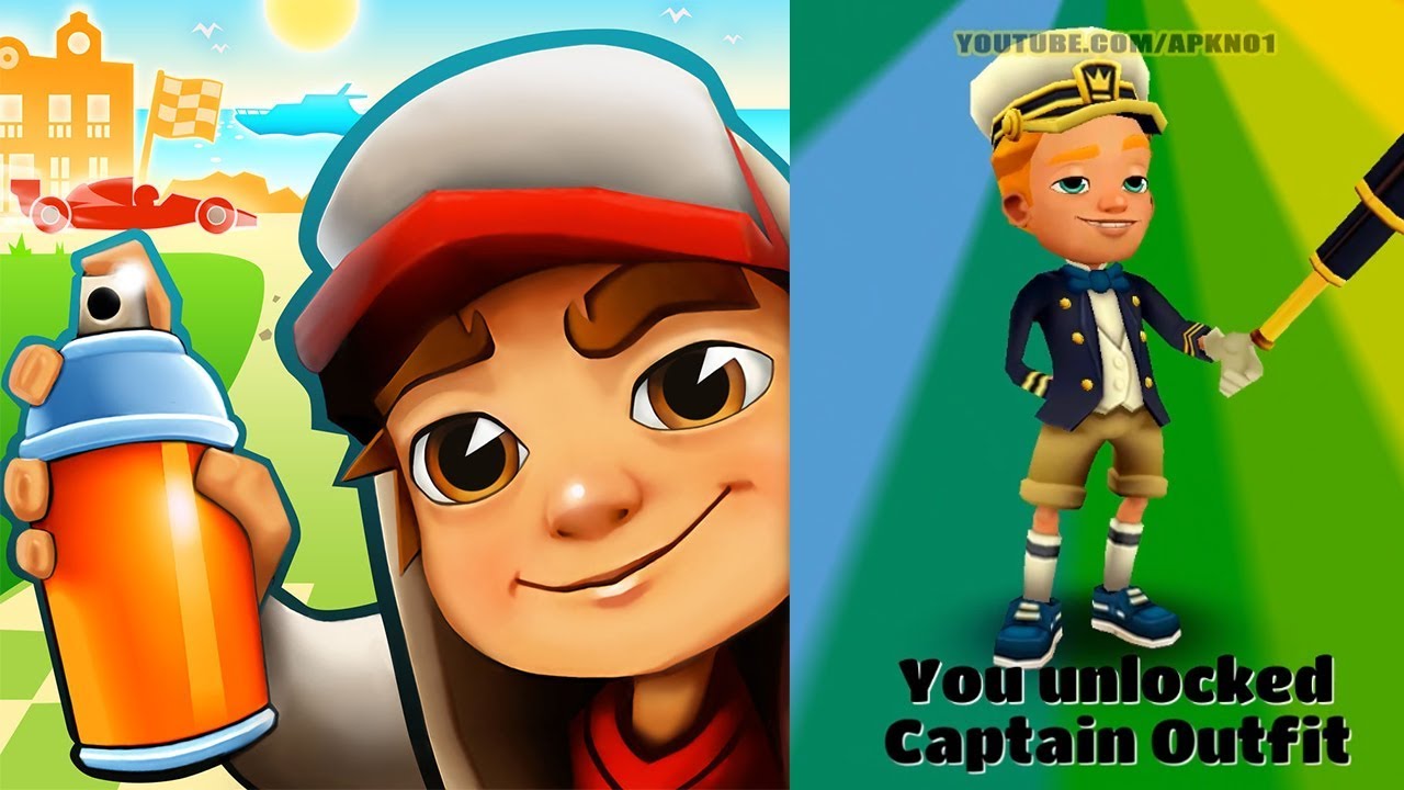 Subway Surfers World Tour 2018 - Monaco - New Character Philip Captain  Outfit 