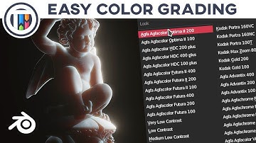 Blender 2.8 Eevee Tutorial - Post Processing Using Color Management!