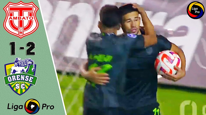 Técnico Universitario vs Orense 1-2 Resumen Y Goles | Liga Pro 2025 HD