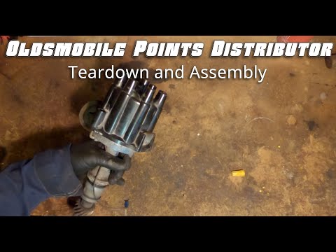Oldsmobile Points Distributor Teardown and Assembly