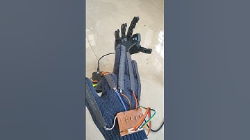🤖Control a Robotic Arm with Hand Gestures! | ARDUINO FLEX SENSOR GLOVES | Malayalam Tech #arduino